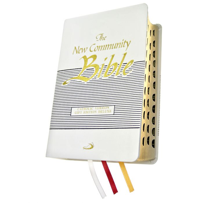New Community Bible: White Deluxe Gift Edition