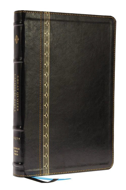 NRSV Catholic Bible Large Print Black Leathersoft
