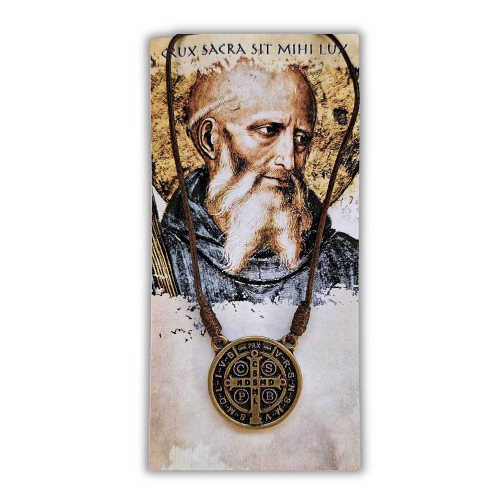 St Benedict Medal on Cord