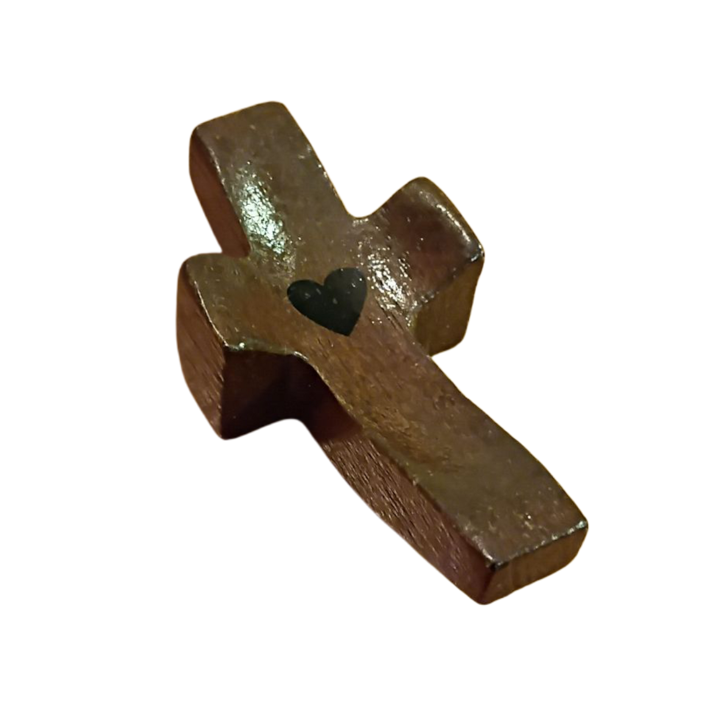 Olive Wood Thumb Cross