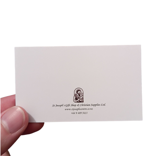 "Who except God can give you Peace?" - Prayer Card