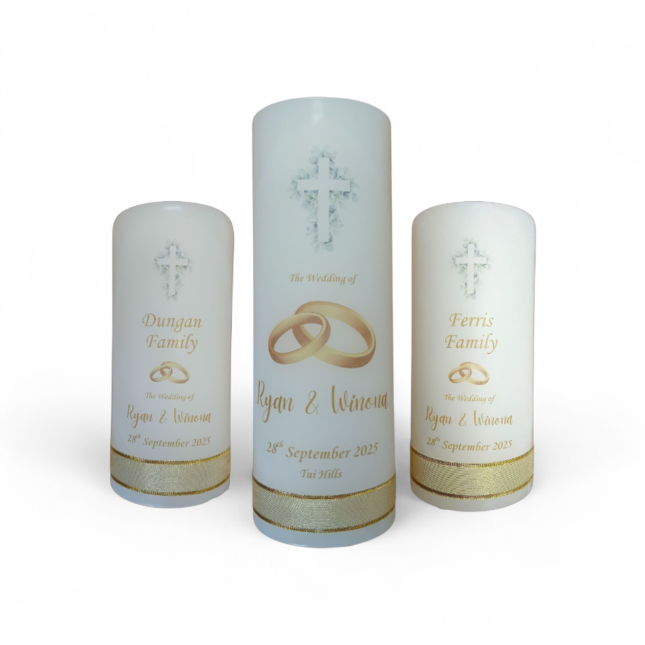 Wedding Candle: Unity Set 1