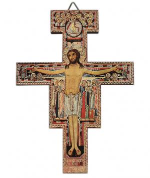 Crucifix: San Damiano Wall Hanging 24cm