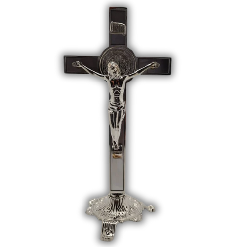 Standing Crucifix: 12cm x 26cm