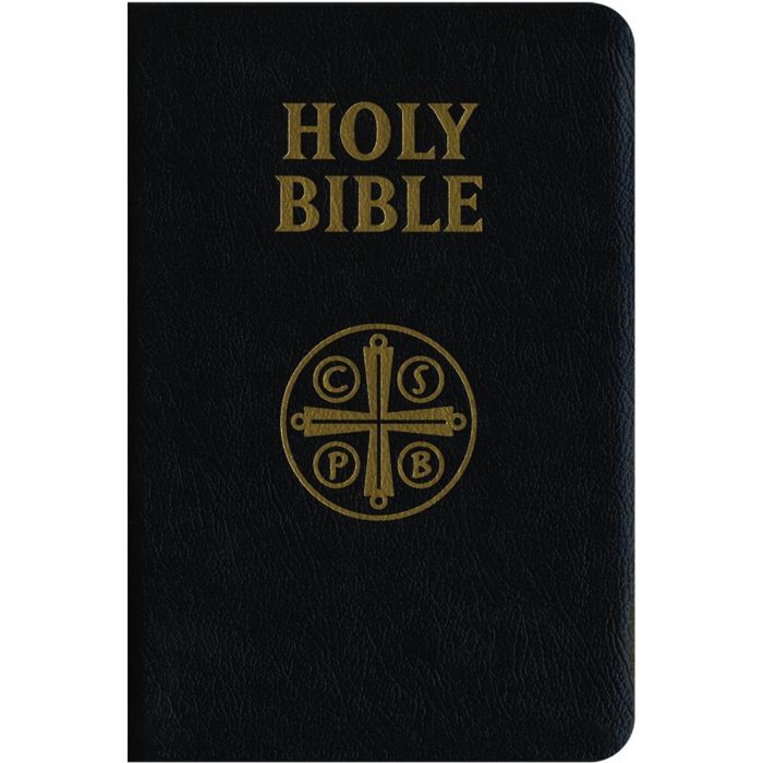 Douay-Rheims Bible (Black Genuine Leather): Standard Print Size