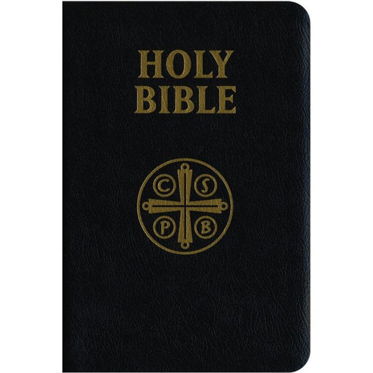 Douay-Rheims Bible (Black Genuine Leather): Standard Print Size