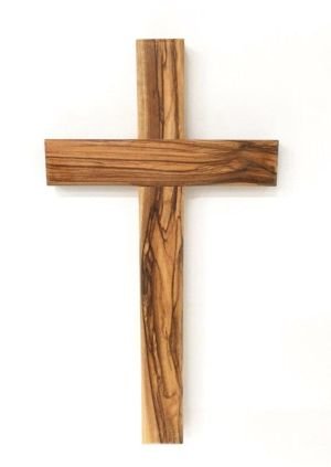 Bethlehem Olive Wood Cross 20cm