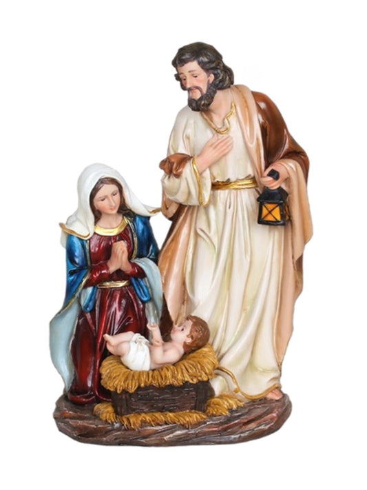 Nativity Scene: Holy Family 12.8cm