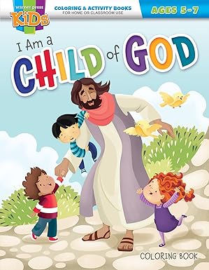 I Am a Child of God - Colouring Book 5-8 years