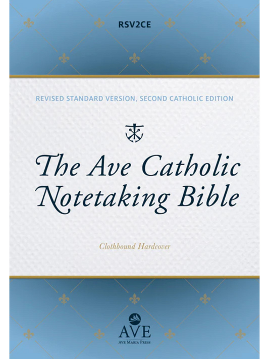 Bible: The Ave Catholic Notetaking Bible Hardcover