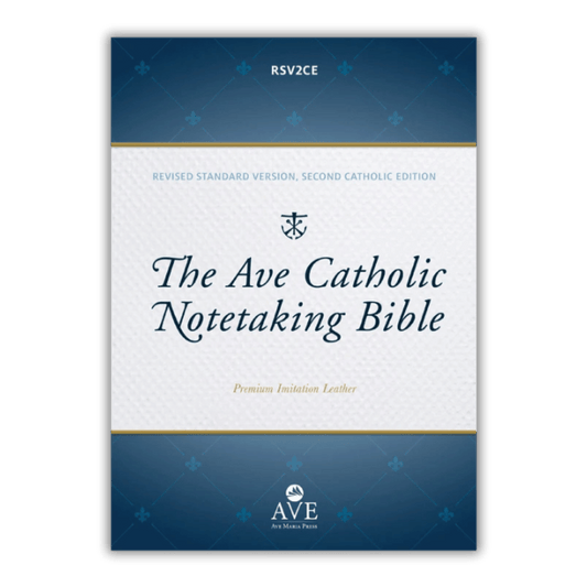 The Ave Catholic Notetaking Bible - Premium Imitation Leather