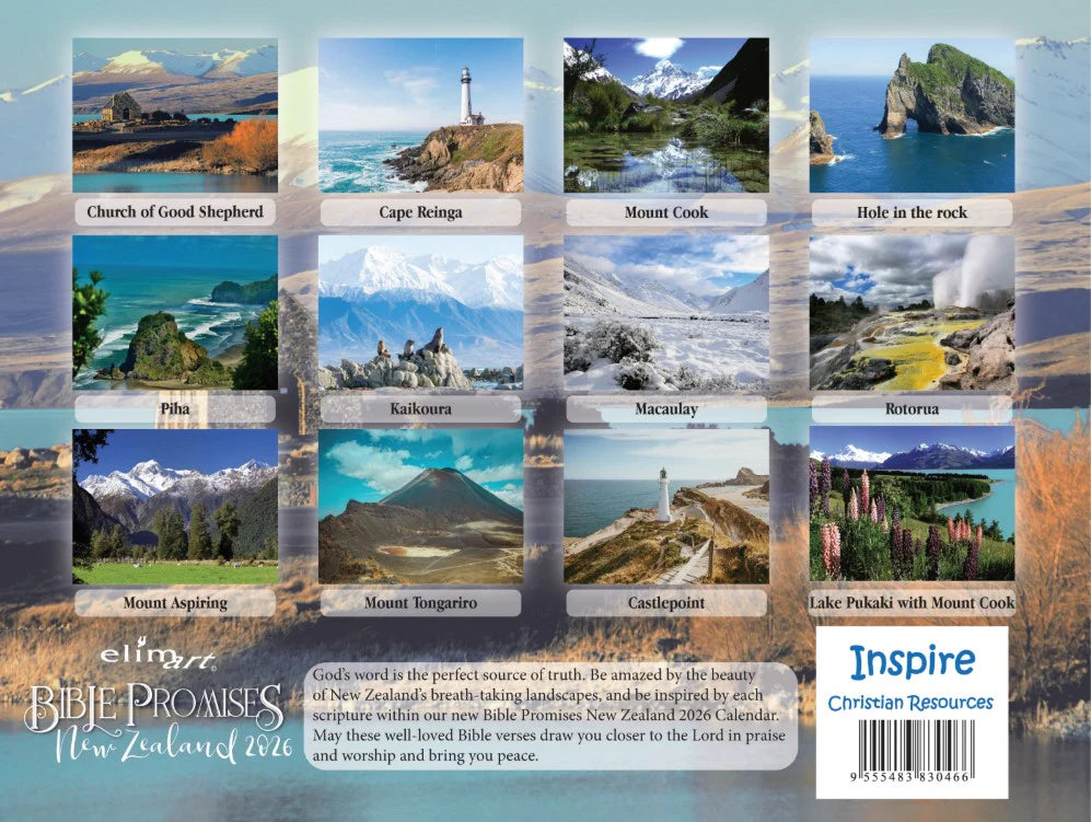 Bible Promises NZ 2026 Calendar