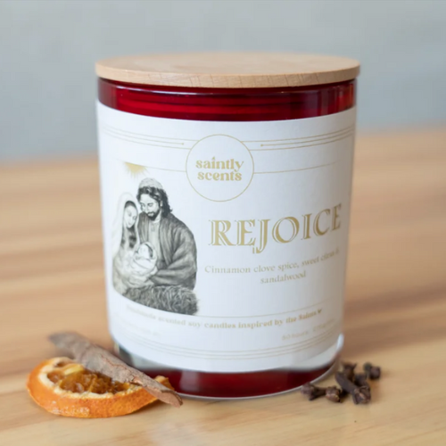 Soy Candle: Rejoice - Christmas Candle