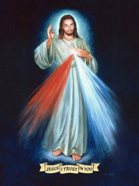 Divine Mercy Image Frame and Pamphlet Pack - A5