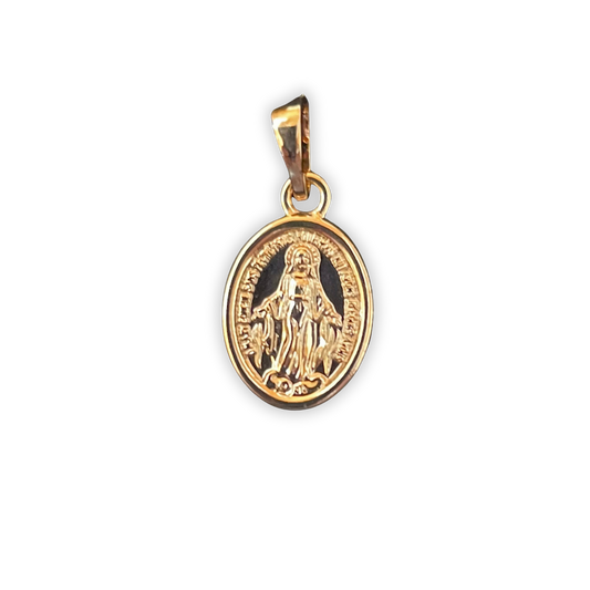 Miraculous Medal Gold Plated - 1.2cm