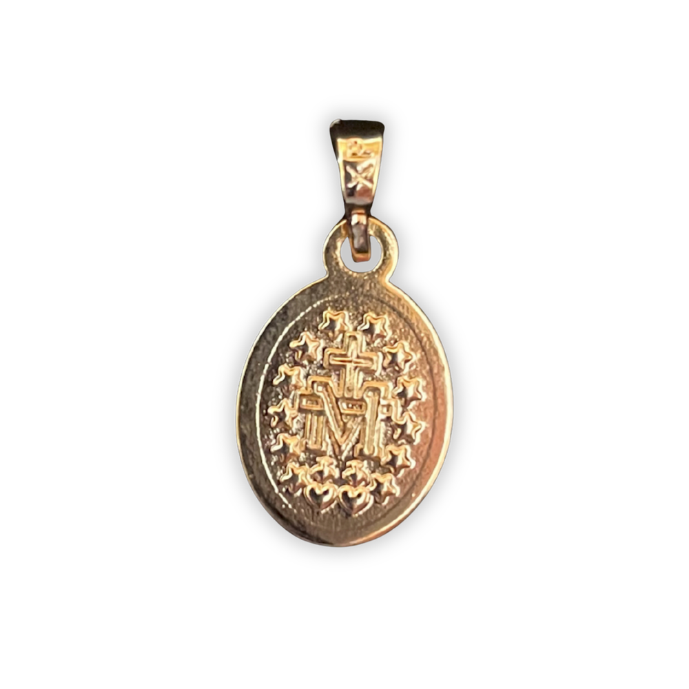 Miraculous Medal Gold Plated - 1.2cm