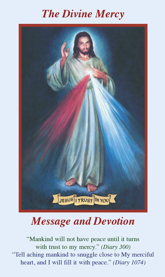 The Divine Mercy Message and Devotion - Leaflet