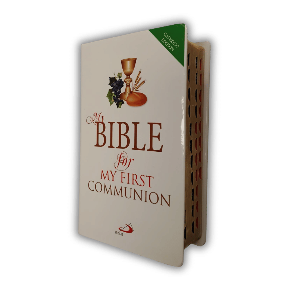 My Bible for My First Communion - Pocket Edition - Leather