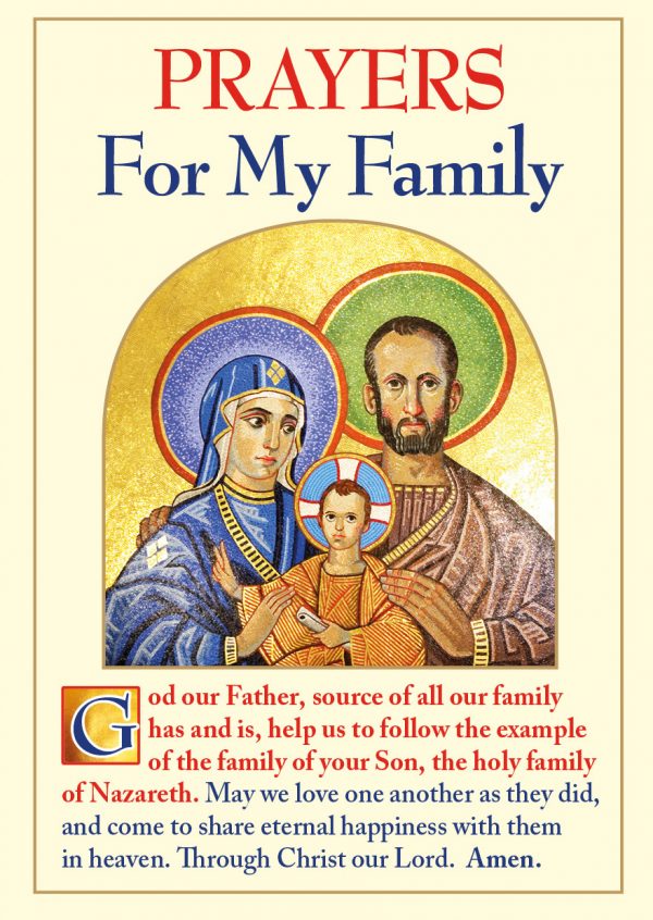 Prayers For My Family CTS