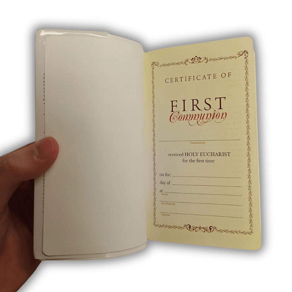 My Bible for My First Communion - Pocket Edition - Leather
