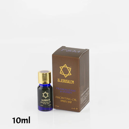 The New Jerusalem Anointing Oil: 10ml (Frankincense & Myrrh)