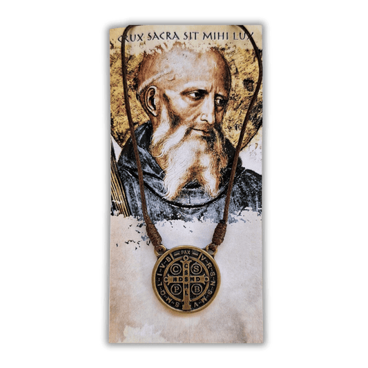 St Benedict Medal on Cord