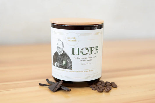 Soy Candle: Saint Padre Pio - Hope