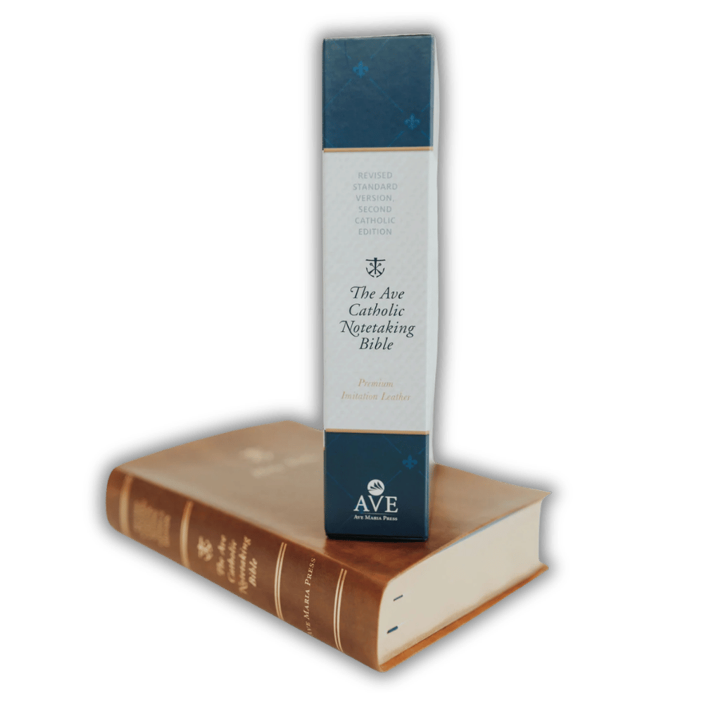 The Ave Catholic Notetaking Bible - Premium Imitation Leather