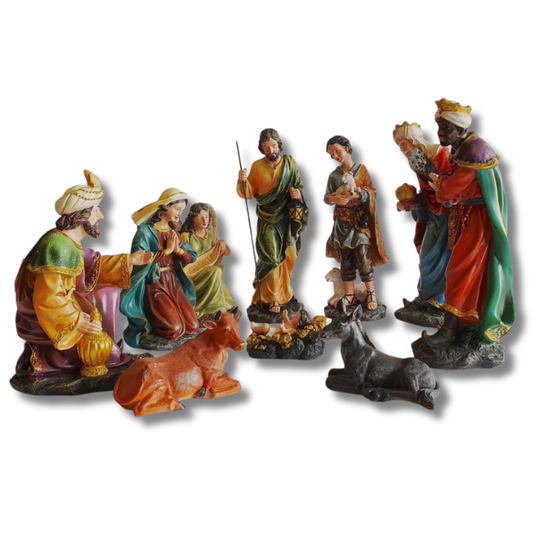 Large Christmas Nativity Set: 35cm