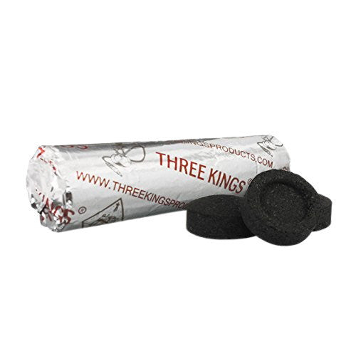 Three Kings Charcoal Briquettes 10 Pack
