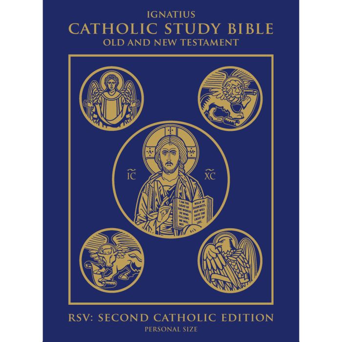 Ignatius Catholic Study Bible: Personal Size - Leather