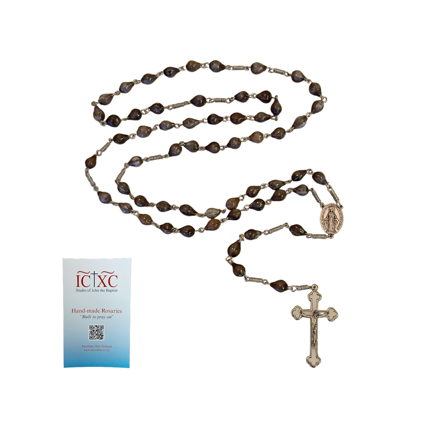 SJB Handmade Rosary - Job's Tears