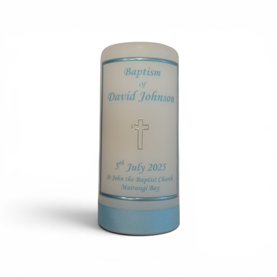 Baptism Candle 14cm: OG Design