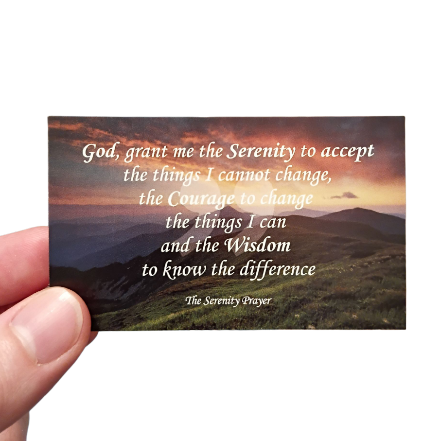 The Serenity Prayer - Card