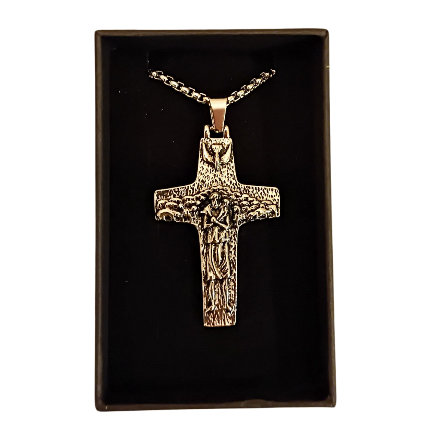 Good Shepherd Cross & Chain