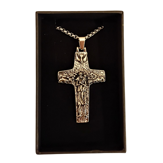 Good Shepherd Cross & Chain