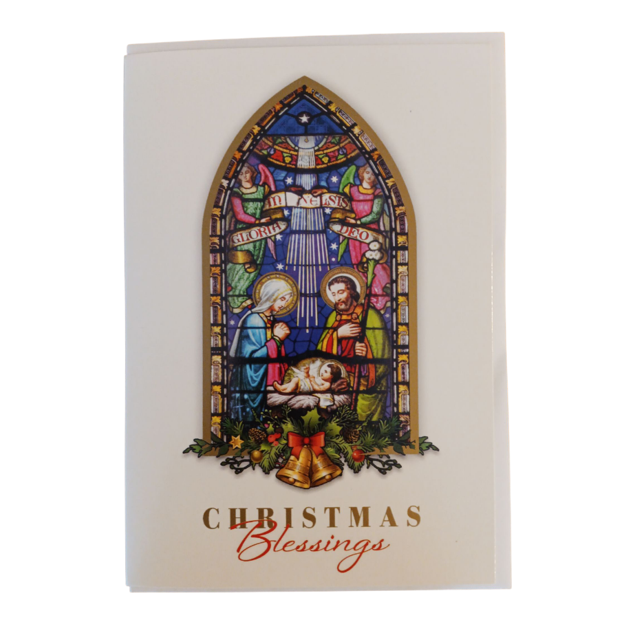 Christmas Card: Stained Glass 1