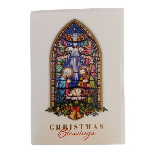Christmas Card: Stained Glass 1