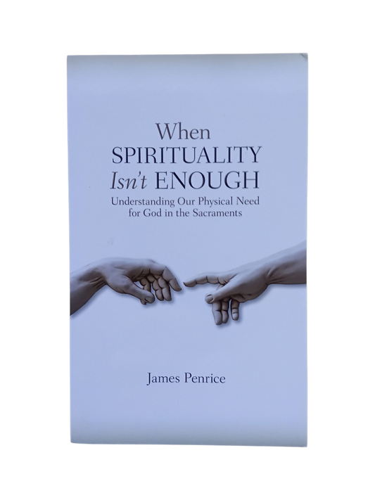 When Spirituality Isn't Enough: Understanding Our Physical Need for God in the Sacraments