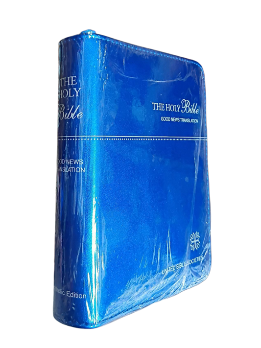 GNT Bible Catholic Blue Zip
