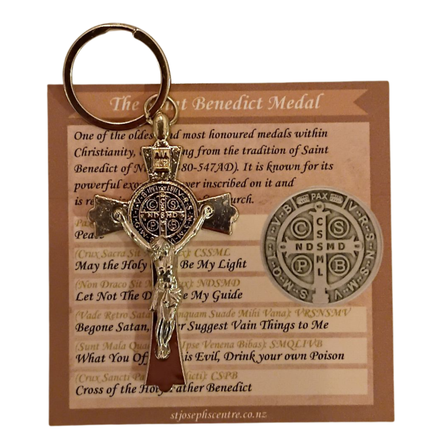 St Benedict Crucifix Keyring