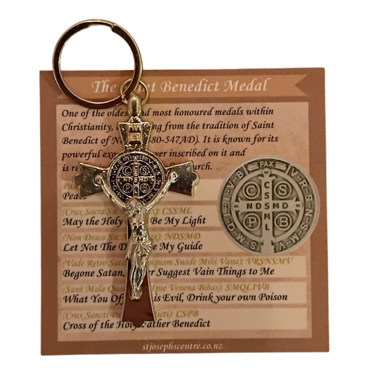 St Benedict Crucifix Keyring