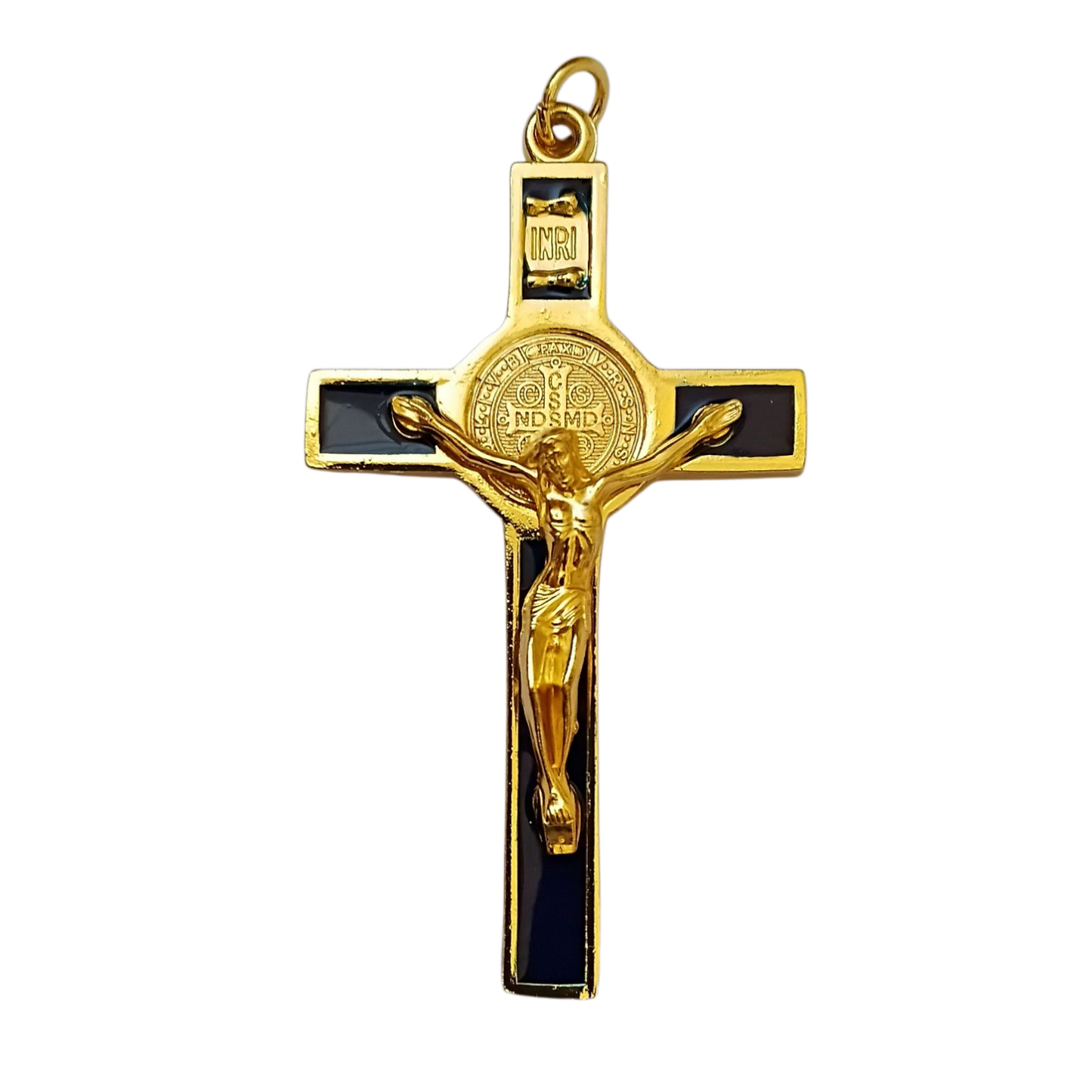 Crucifix: 14k Gold Plated (4.5cm x 8cm)