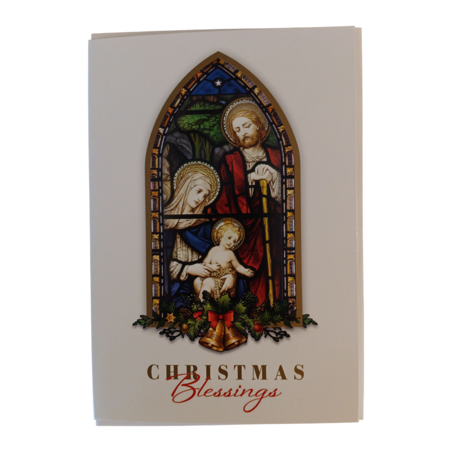 Christmas Card: Stained Glass 4