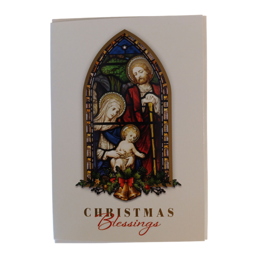 Christmas Card: Stained Glass 4