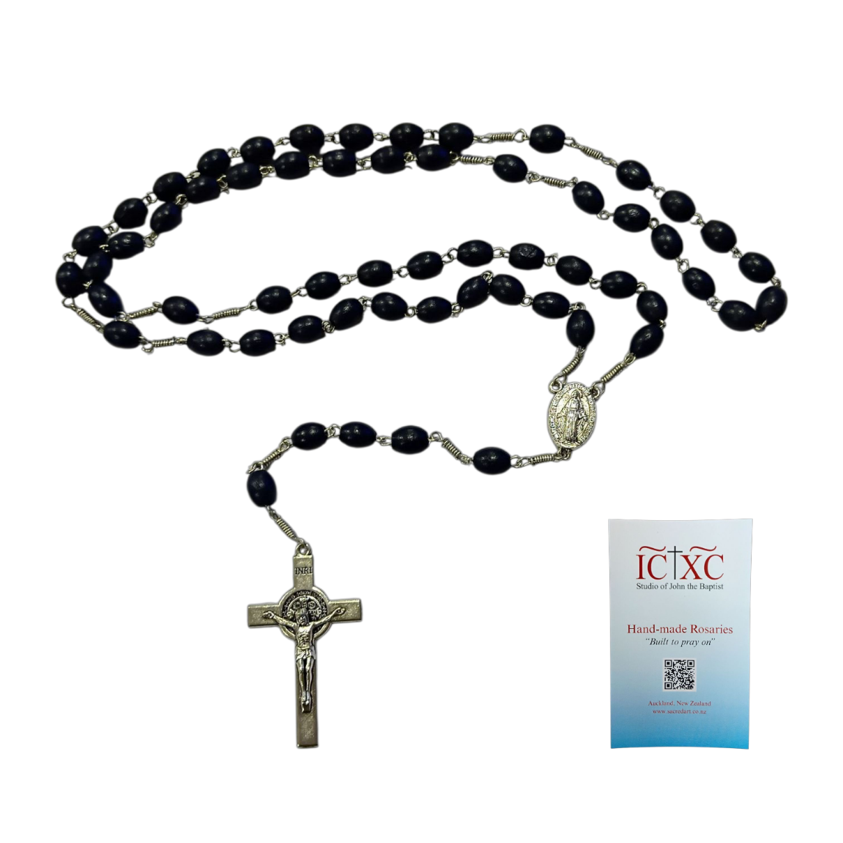 SJB Handmade Rosary - Medjugorje Blue 1