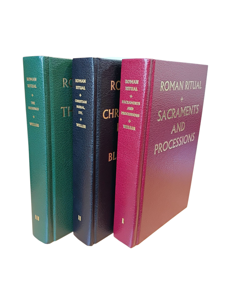 Roman Ritual: 3 Volumes – St Joseph's Gift Shop & Christian Supplies Ltd