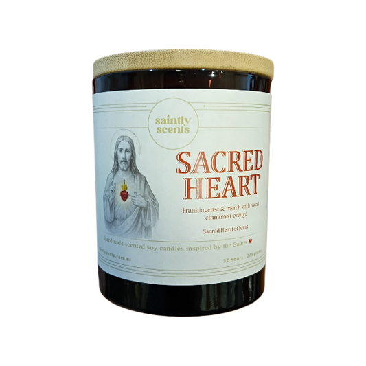 Soy Candle: Sacred Heart - Mercy