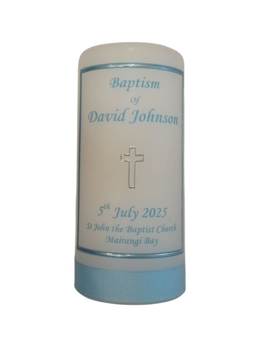 Baptism Candle 14cm: OG Design