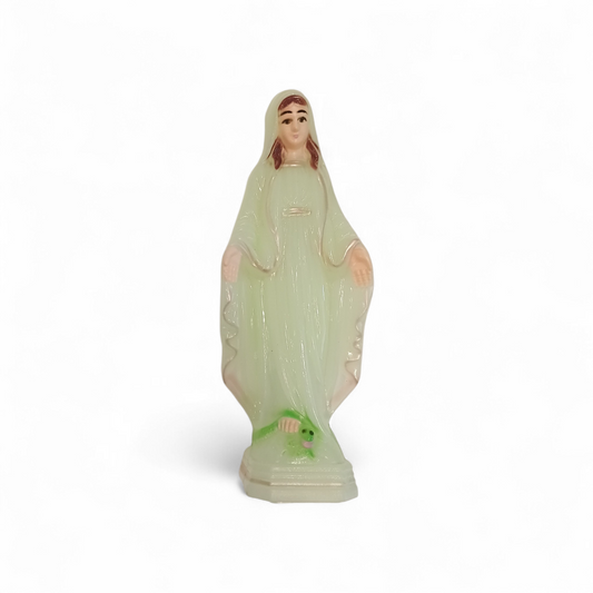 Our Lady of Grace Statue - 15cm Glow in the Dark